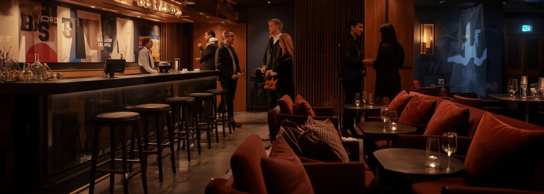 Lobby, Bar, Seating, and Etiquette